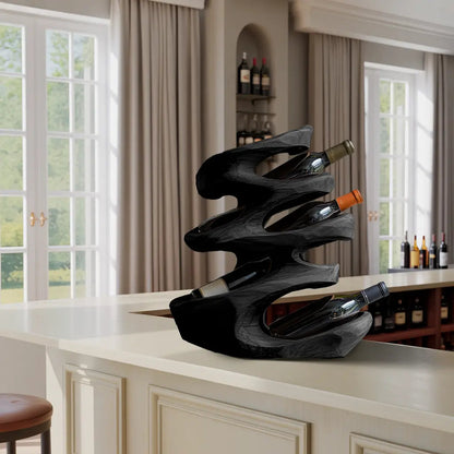 Farmhouse Wine Holder For Cozy Dining Room Kitchnce