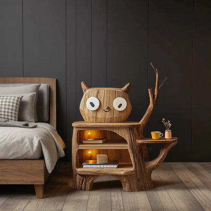 Farmhouse Wood Side Table For Cozy Bedroom Corners Kitchnce