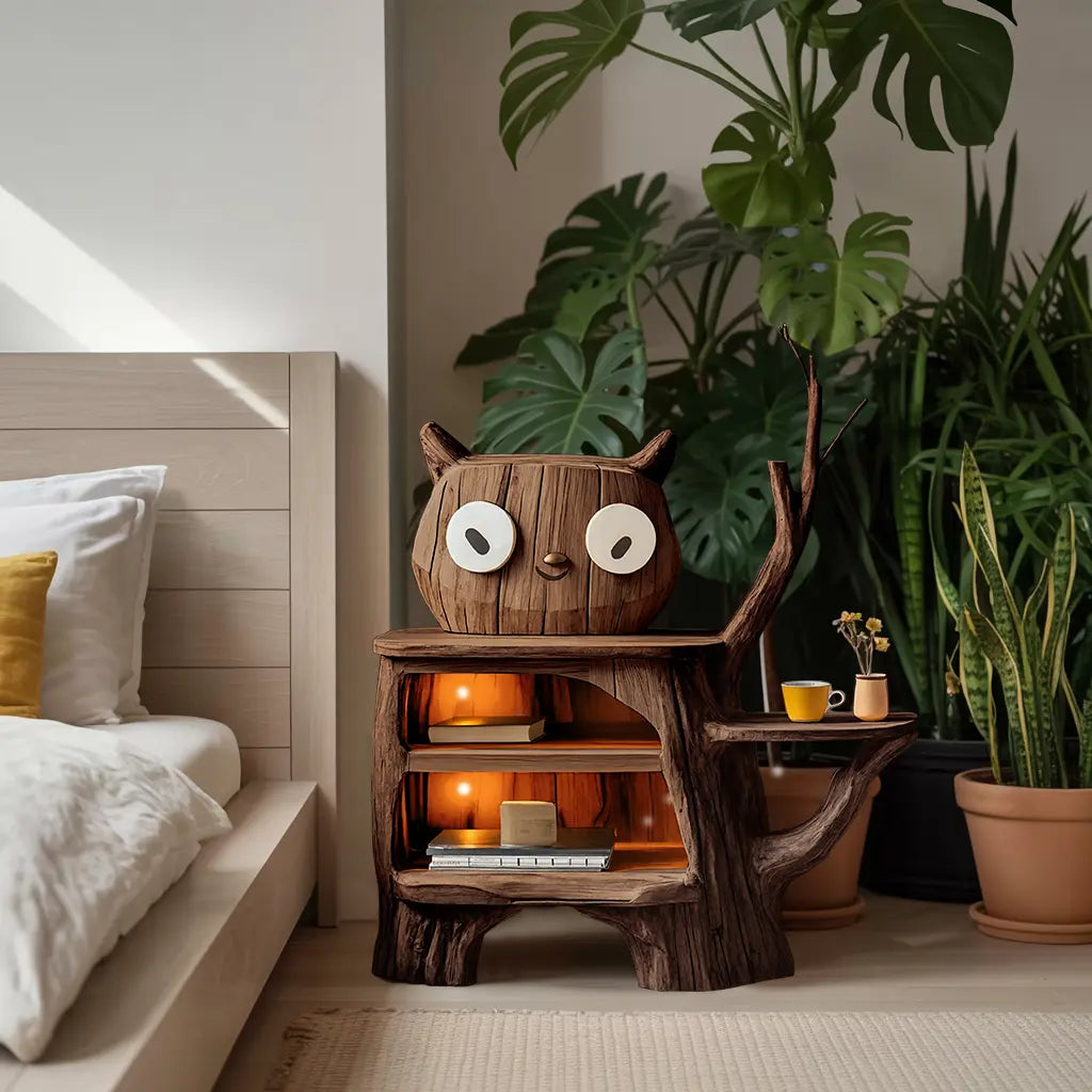 Farmhouse Wood Side Table For Cozy Bedroom Corners Kitchnce