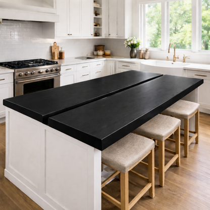 Solid Wood Kitchen Countertop Slab – Island Bar Top for Kitchen Seating Kitchnce
