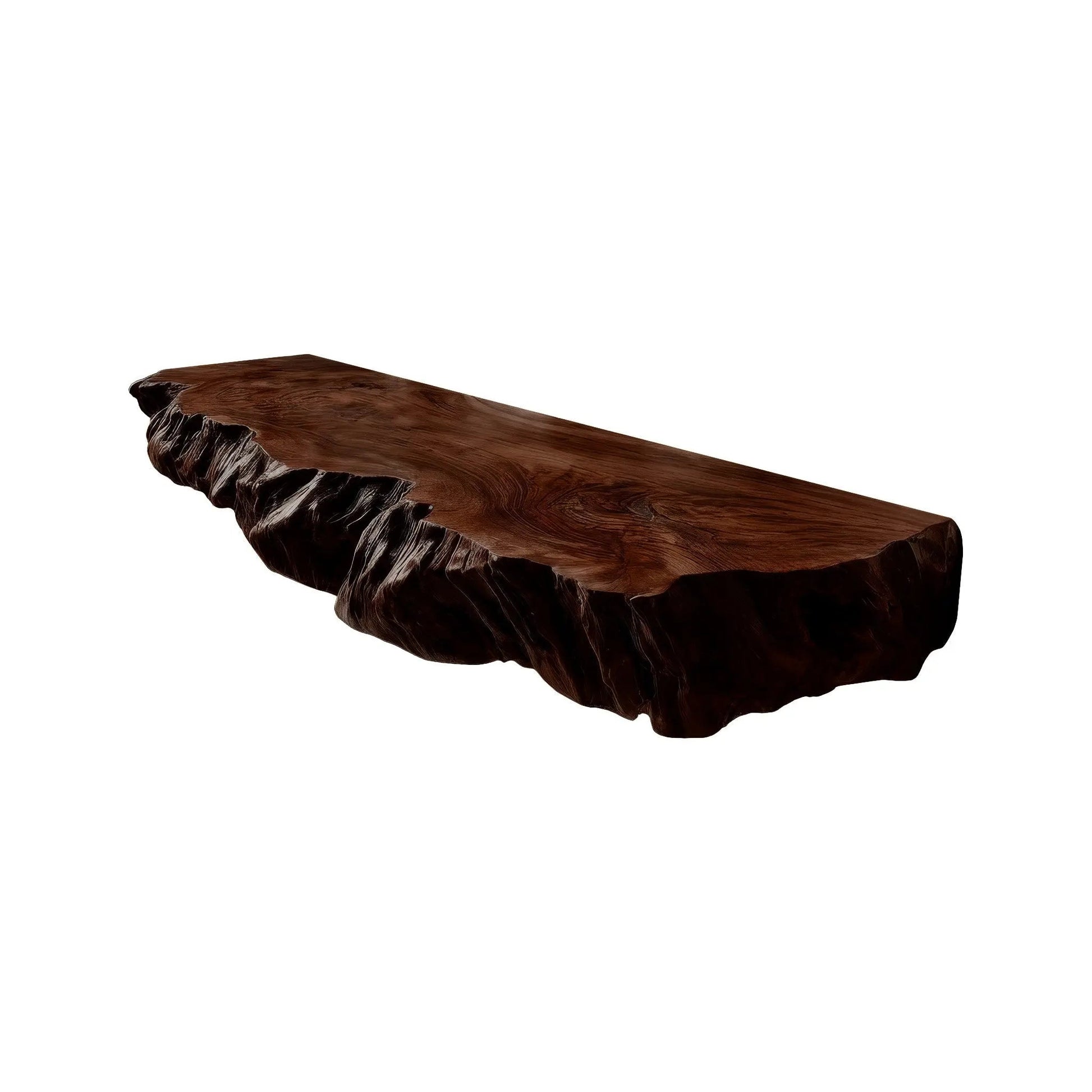 Norvian Live Edge Solid Wood Floating Bathroom Vanity SPA905613 Kitchnce