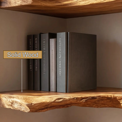 Eldorin Live Edge Solid Wood Floating Shelf SPA852820 Kitchnce