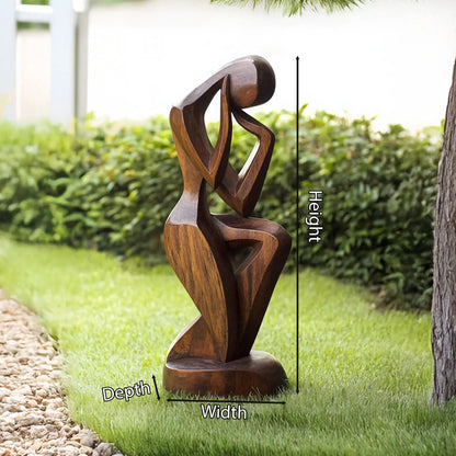 Farmhouse 3D Wood Art For Garden Accent Statement Piece Kitchnce