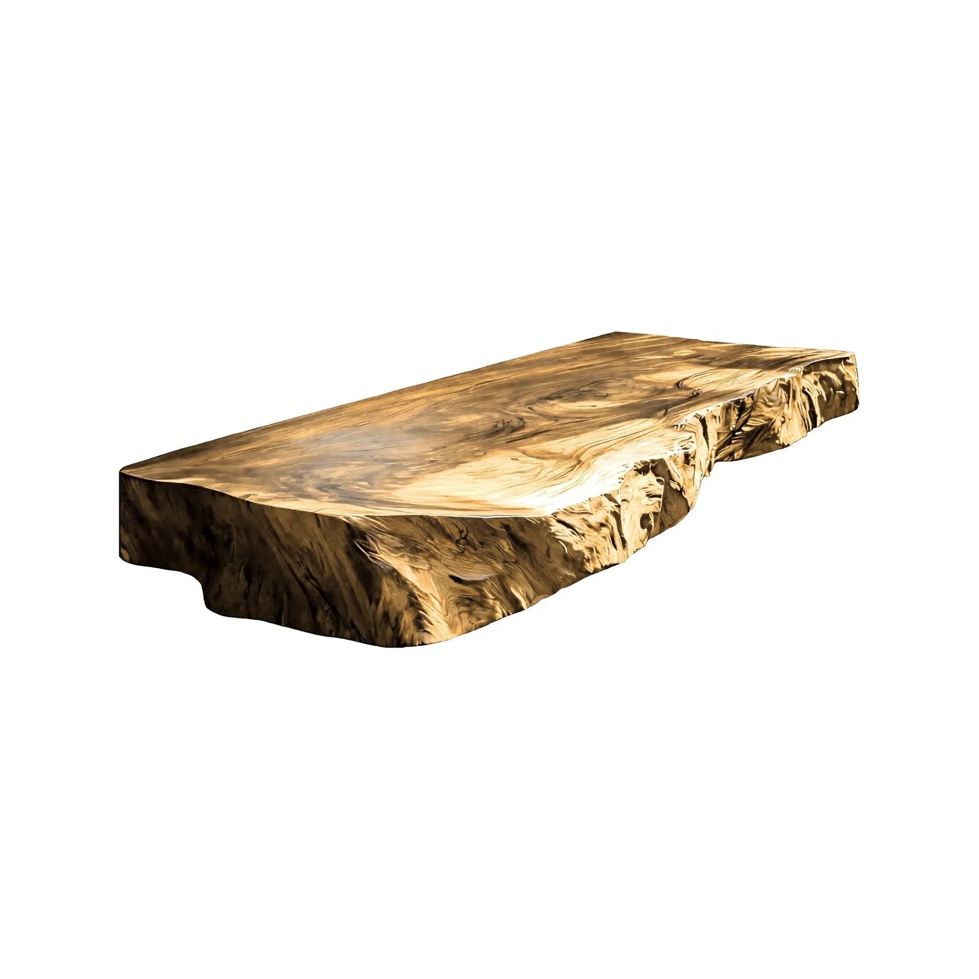 Lunara Live Edge Solid Wood Floating Bathroom Vanity Kitchnce