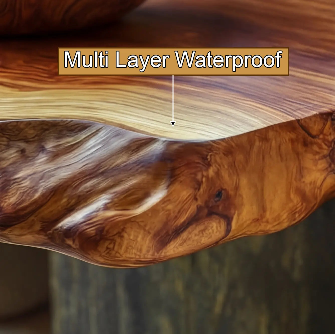 Norevia Live Edge Solid Wood Floating Bathroom Vanity SPA353543 Kitchnce