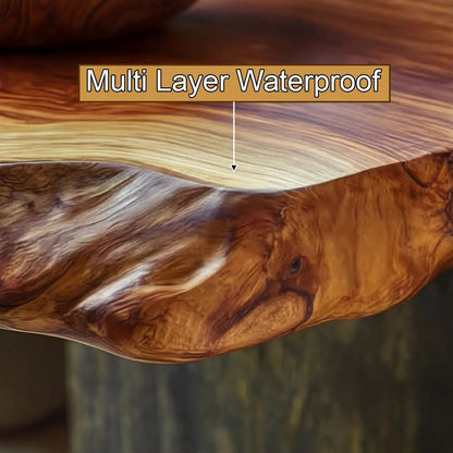 Norevia Live Edge Solid Wood Floating Bathroom Vanity SPA353543 Kitchnce