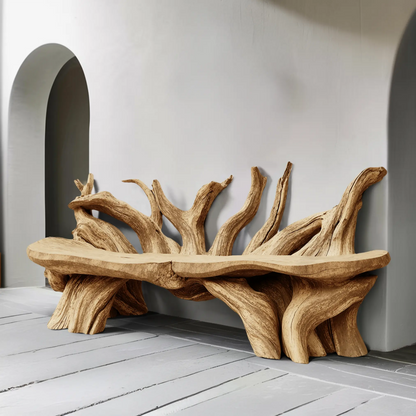Mid Century Wooden Bench Outdoor Decor For Sleek Exteriors Kitchnce