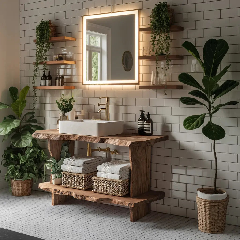 Mid Century Bathroom Cabinet For Elegant Bathroom Kitchnce
