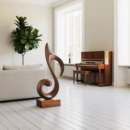 Mid Century Abstract Sculpture For Outdoor Garden Style Kitchnce