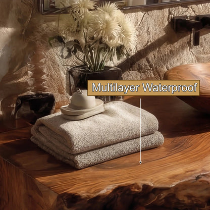Ravello Live Edge Solid Wood Floating Bathroom Vanity SPA752301 Kitchnce