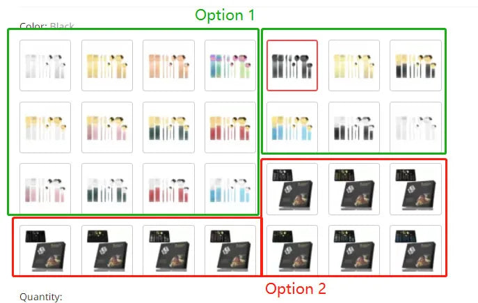 24-Piece Stainless Steel Cutlery Set – Elegant Golden, Silver, & Black Silverware Set for Fine Dining – Rust-Resistant Knife, Fork, & Spoon Set with Black Handles