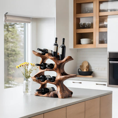 Farmhouse Wine Holder For Kitchen Rustic Wall Design Kitchnce