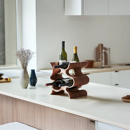 Farmhouse Wine Stand For Furniture Accent Feature Kitchnce