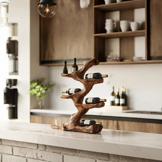 Rustic Wine Holder For Furniture Display Shelf Ideas Kitchnce
