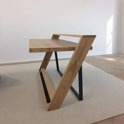 Unique Angular Desk With Z Frame For Home Or Office Kitchnce