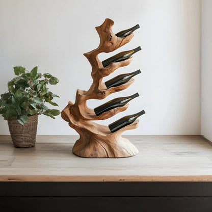 Rustic Wine Stand For Furniture Rustic Wood Display Kitchnce