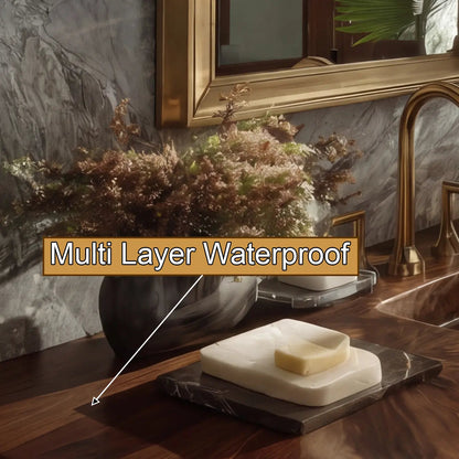 Virello Live Edge Solid Wood Floating Bathroom Vanity with Integrated Sink SPA242234 Kitchnce