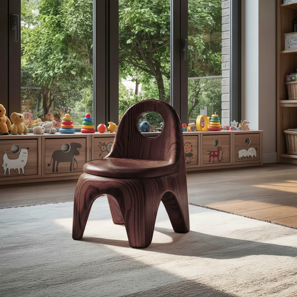 Montessori Toddler Chair Ergonomic Seat Playroom Or Preschool Kitchnce