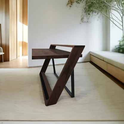 Unique Angular Desk With Z Frame For Home Or Office Kitchnce