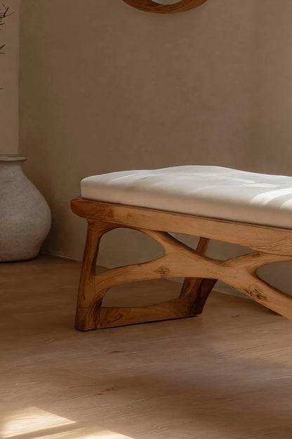 Minimalist Wooden Bench For Bedroom Interior Accent Kitchnce