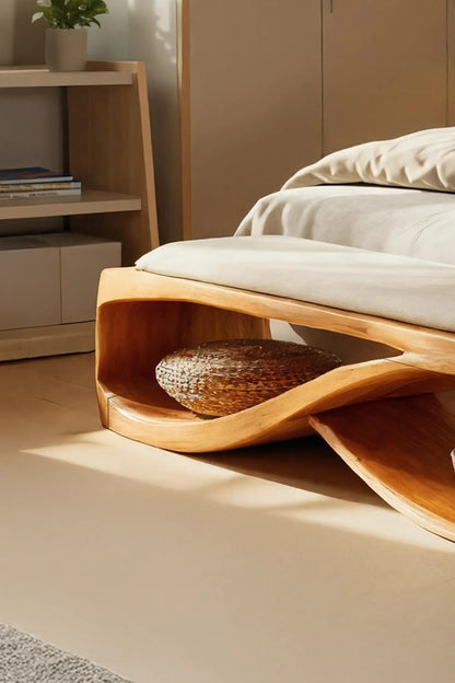 Contemporary Wooden Bench For Bedroom Furniture Decor Kitchnce