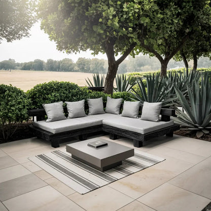 Minimalist Outdoor Sofa Set For Patio Garden And Poolside Kitchnce
