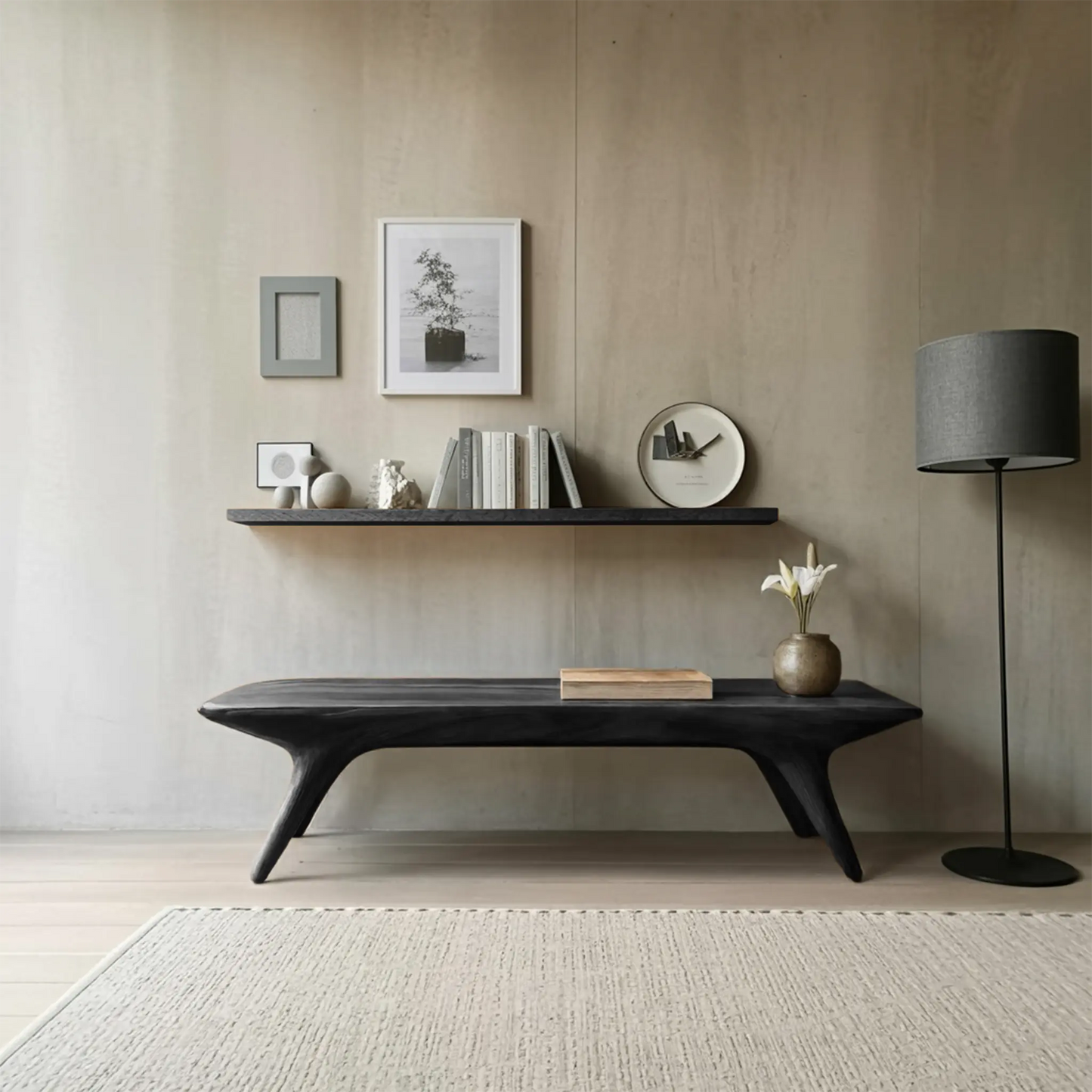 Modern Minimalist Entryway Bench For Hallway Or Bedroom Seating Kitchnce