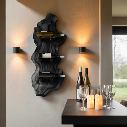 Farmhouse Wine Rack For Country Home Decor Kitchnce