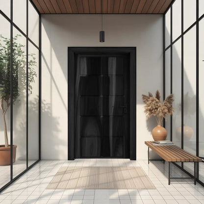 Modern Panel Door Design For Living Room And Hallway Kitchnce