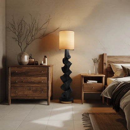 Modern Sculptural Table Lamp Set For Bedroom And Living Room Kitchnce
