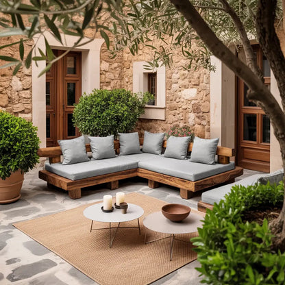 Minimalist Outdoor Sofa Set For Patio Garden And Poolside Kitchnce
