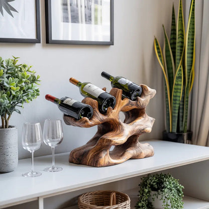 Rustic Wine Rack For Kitchen Island Rustic Feature Kitchnce