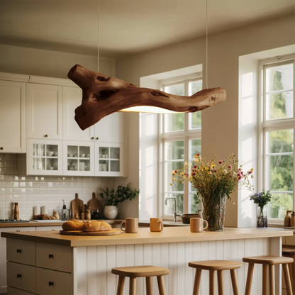 Modern Rustic Pendant Light With Tree Branch Design For Living Room Or Dining Kitchnce