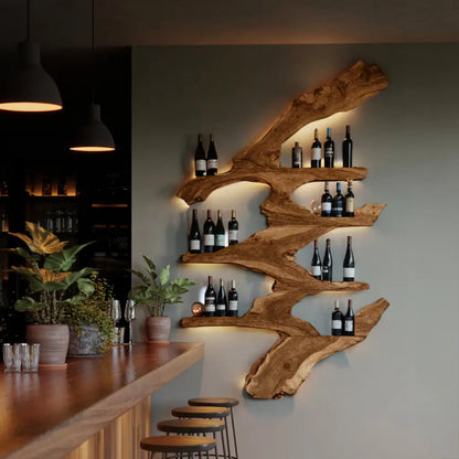 Handcrafted Wine Stand For Kitchen Wine Bottle Rack Kitchnce