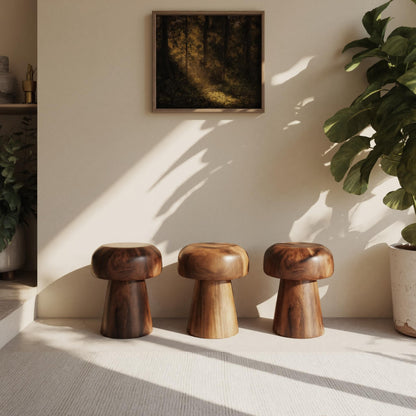 Modern Mushroom Stools For Living Room Or Bedroom Kitchnce
