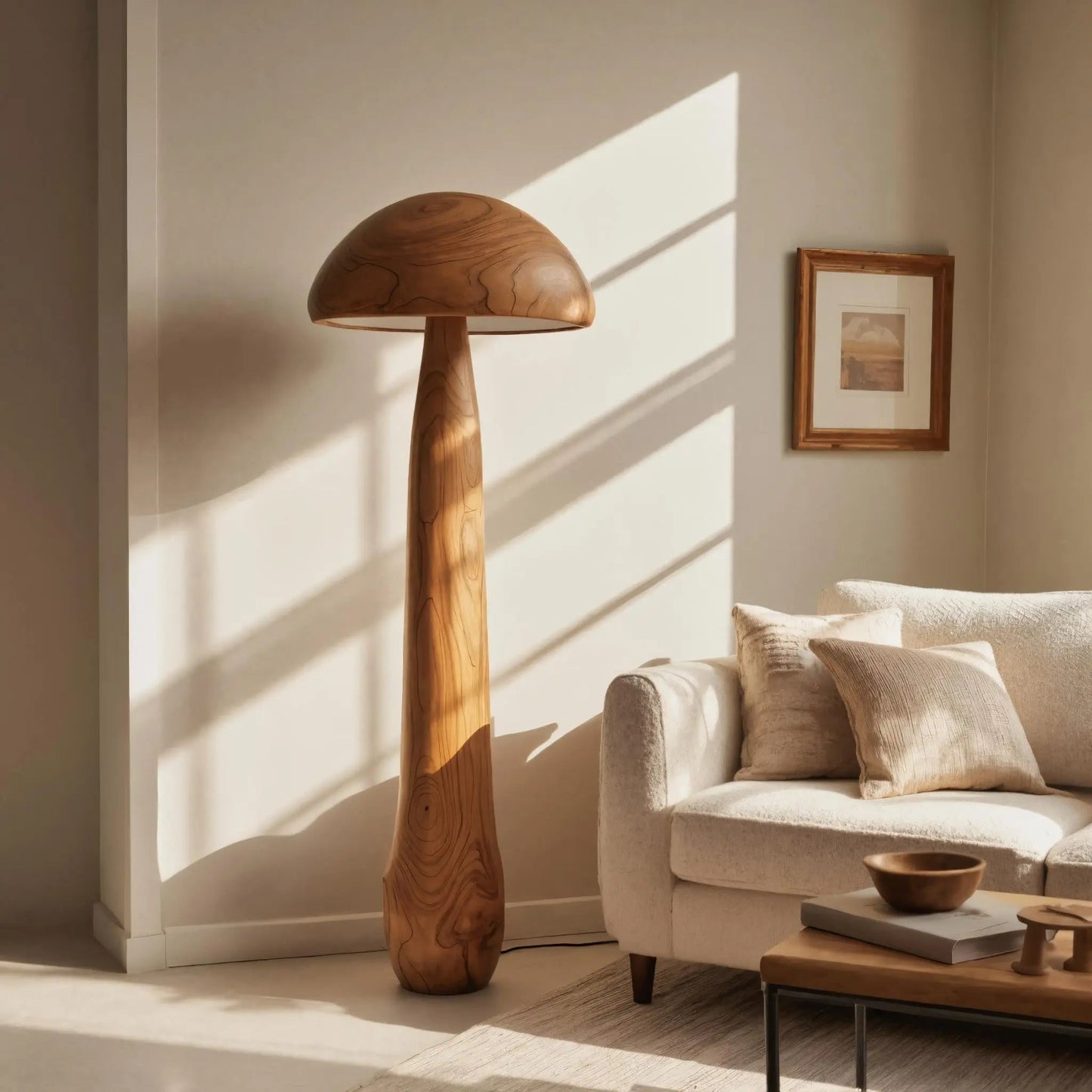 Modern Mushroom Floor Lamp For Living Room Kitchnce