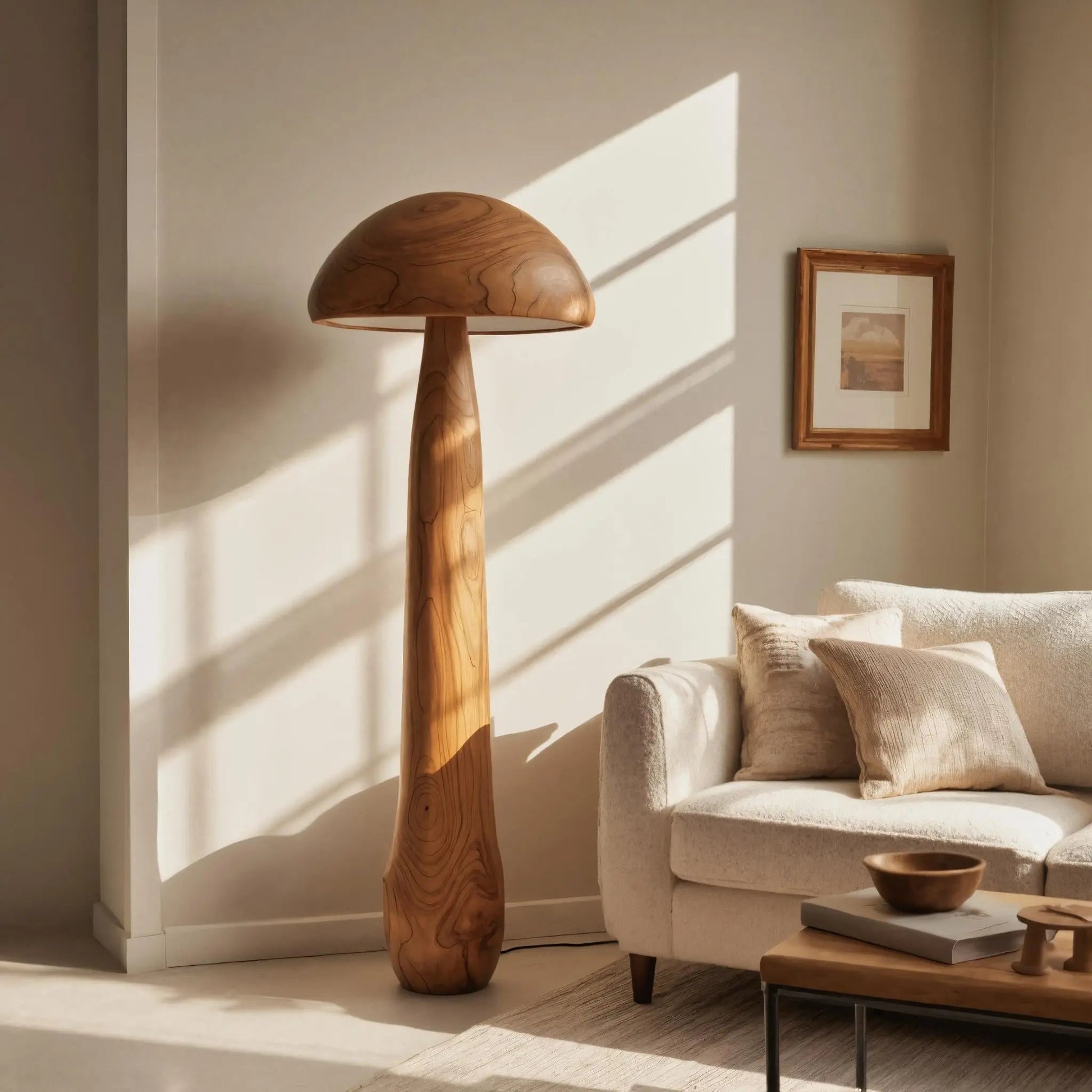 Modern Mushroom Floor Lamp For Living Room Kitchnce