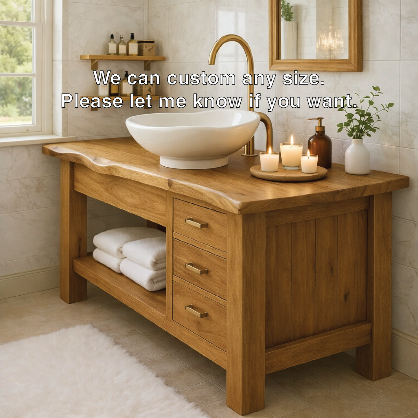 Rustic Wood Bathroom Vanity Cabinet With Drawers Open Shelf Bathroom Vanity Base Kitchnce