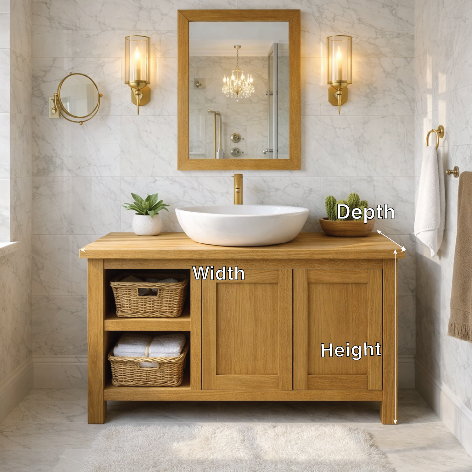 Farmhouse Wood Bathroom Vanity Cabinet With Storage Shelf Bathroom Vanity Base Kitchnce