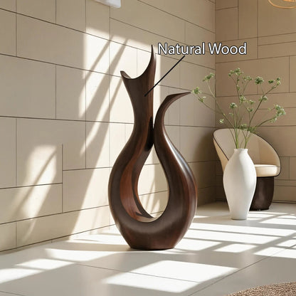 Farmhouse Abstract Sculpture For Furniture Rustic Decor Kitchnce