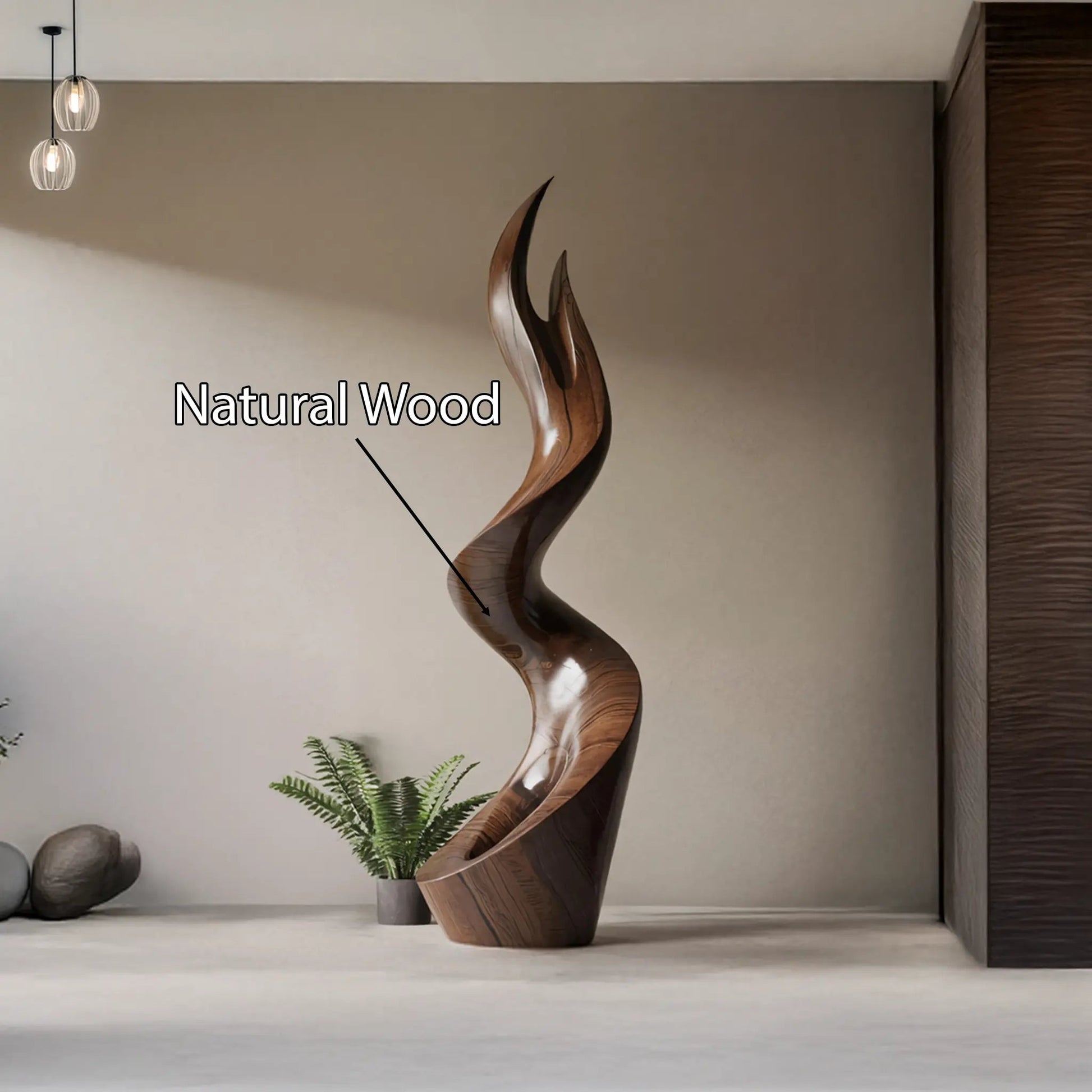 Mid Century Abstract Sculpture For Furniture Wall Art Kitchnce