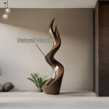 Mid Century Abstract Sculpture For Furniture Wall Art Kitchnce