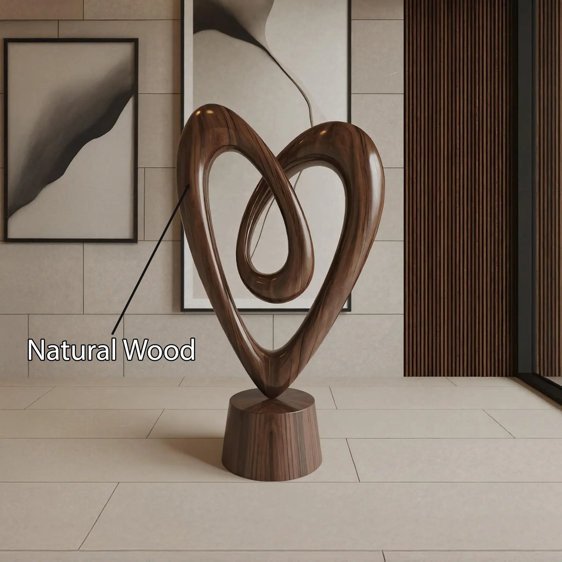 Rustic 3D Wood Art For Living Room Interior Wall Accent Kitchnce