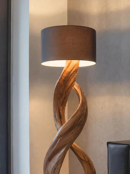 Artistic Twisted Floor Lamp For Living Room Kitchnce