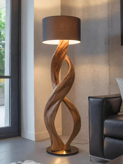 Artistic Twisted Floor Lamp For Living Room Kitchnce