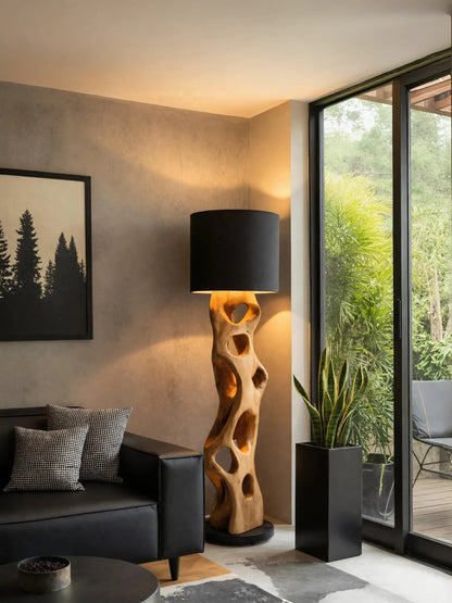 Modern Sculptural Floor Lamp For Living Room Kitchnce