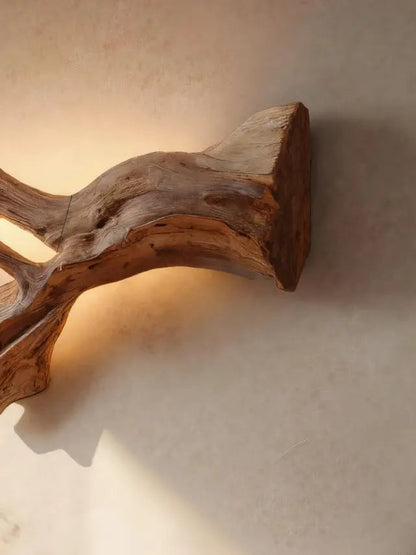 Rustic Natural Wall Lamp For Hallway Kitchnce