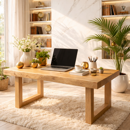 Live Edge Office Desk Natural Edge Writing Table Rustic Workspace Home Office Furniture