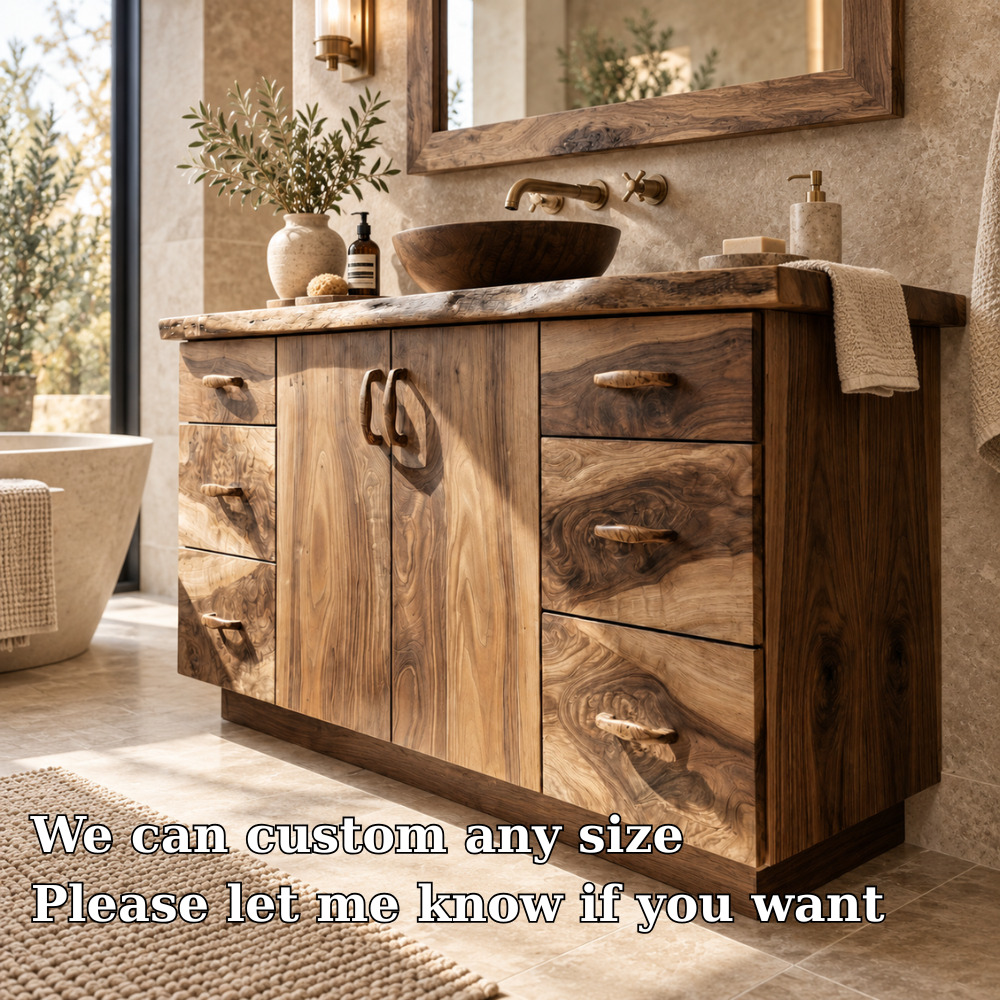 Varelle Solid Wood Bathroom Vanity