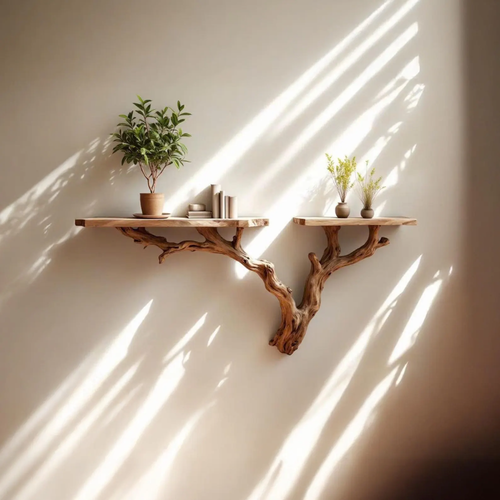 Sylvan Branch Solid Wood Tree Bookshelf